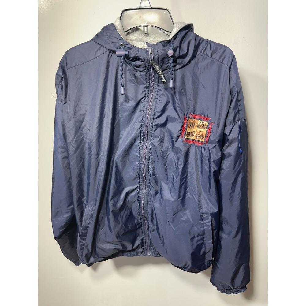 Vintage Charles River Longaberger Blue Rain Jacket Women's Size Large